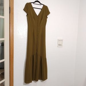 The Standard Olive Green Maxi Dress